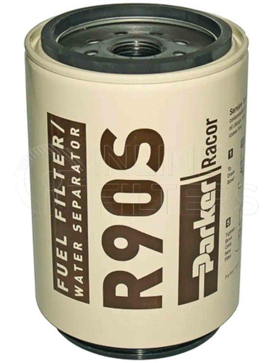 Racor R90S. Replacement Cartridge Filter Elements - Racor Spin-on Series - R90S.