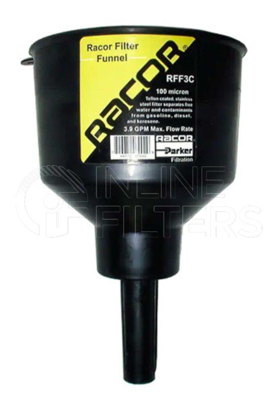 Racor RFF3C. Fuel Filter Funnel - Racor RFF Series - RFF3C.