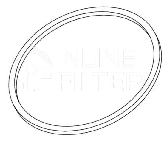 Racor RK15374. Replacement Parts and Kits - Racor Turbine Series - RK15374. Lid/Bowl Gasket for 500 (All).