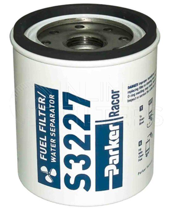 Racor S3227. Marine Replacement Filter Elements - Racor Marine Spin-on Series. Part : S3227.