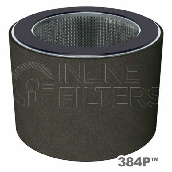 Solberg 384P. Air Filter Product – Brand Specific Solberg – Elements Paper PF Product Replacement filter element with prefilter Media Paper