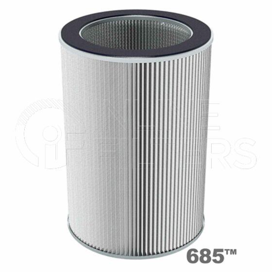 Solberg 685. Air Filter Product – Brand Specific Solberg – Elements Polyester Product Replacement filter element Type Polyester